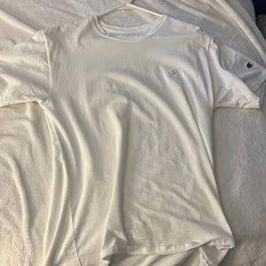 White champion tee